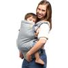 Beco Toddler Marsupio Ergonomico per Bambini - 2 Posizioni Con Seduta Extra Ampia, 100% Cotone, Fascia Elastica Porta Bimbi, Leggera e Traspirante, Per bambini dai 24 ai 48 mesi (Grigio)