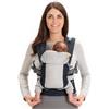 Beco Baby Carrier Beco Gemini Cool Porta Bebè Neonato - Marsupio Ergonomico Neonato - Zaino Porta Neonato & Marsupio Bambino Con Seduta Regolabile - Fascia Elastica Porta Bebè da 3 a 16 kg (Blu Navy)