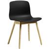 Hay - Sedia About a chair - Nero - Polipropilene riciclato - Designer Hee Welling