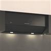 Baraldi ARIAL Cappa a Parete 75 cm Nera - 700 m³/h - Installazione filo pensile - 01ARIPA075BL70