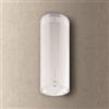 Baraldi RODIA Cappa a Parete Cilindrica 90 cm Bianca - 900 m³/h - Design e Potenza - 01ROD305WH90