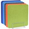 Blissbuilt Divisorio Privacy con Pannello fonoassorbente Divisorio da Tavolo Divisori da Scrivania for La Privacy Dell'ufficio,Divisorio da Tavolo in Feltro per Ufficio e Biblioteca