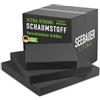 SEEBAUER living Schiuma ULTRA STRONG RG 60/70 (Extra Rigido) Cuscino Materasso Pannello in Schiuma (30 x 30 x 5 cm)