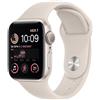 Apple Watch Series SE 2 (2022) GPS 40 mm - Alluminio Argento - Cinturino Sport Galassia, excellent