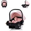 Chipolino seggiolino auto Amore i-Size gruppo 0+ (0-13 kg) regolabile cuscino, colorazione:rosa