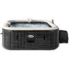 Intex Piscina idromassaggio gonfiabile intex greystone deluxe grigio effetto pietra 6 posti 196x196x71 cm - cod. 28452np