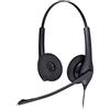 Jabra Biz 1500 Quick Disconnect Cuffie Stereo On-Ear, con Cavo, Microfono con Cancellazione del Rumore e Protezione dai Picchi di Volume, per Telefoni Fissi