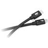 OWC Cavo Thunderbolt 5 USB-C - 80Gb/s Dati, 120Gb/s Video, 240W Ricarica, DisplayPort 2.1, Compatibile USB4, Thunderbolt 4/3, Mac, PC, iPad, eGPU, Dock, SSD, Monitor 8K - 1m
