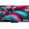 LG OLED evo AI C5 TV 83 pollici, Smart TV 4K, Processore α9 Gen8, Brightness Booster, webOS con AI, Dolby Vision e Atmos, Gaming con VRR e GSYNC 4K@144Hz, OLED83C54LA 2025