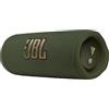 JBL Flip 6 Speaker Bluetooth Portatile, Cassa Altoparlante Impermeabile e Antipolvere IPX67, Compatibile con JBL PartyBoost, Fino a 12h di Autonomia, Verde
