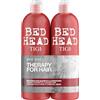 Bed Head by TIGI | Set shampoo e balsamo Resurrection Repair | Trattamento professionale per capelli secchi e rovinati | Potente formula ristrutturante e condizionante | 2x750ml