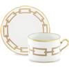 GINORI 1735 TAZZA TE CON PIATTINO, CATENE IMPERO CACHEMIRE