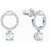 SWAROVSKI ORECCHINI CONSTELLA A CERCHIO BIANCO 5563278