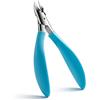 FVION Tagliaunghie Professionale Tronchesino Tagliaunghie di Precisione per Piedi per Unghie Spesse o Incarnite con Custodia in Metallo