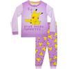 Pokémon Pigiama Ragazze |Pikachu Pigiama Bambino | Pigiama per Ragazza | Rosa 9-10 Anni