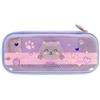 Legami - Astuccio Wonderwow, Tema Kitty, 2 Scomparti e Portapenne interno, Scomparto interno con Tessuto a Rete, Chiusura a Zip, 23x11x5 cm