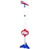 Bontempi - MP3Stage Mic - Microfono da Palcoscenico, 40,9x19,5x6,4 cm | con Connessione MP3 per Performance Versatili, con Effetti Luminosi e Vano Porta Smartphone, Blu e Rosso