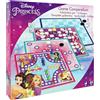 Disney Princess Games Compendium, goditi 4 giochi da tavolo, nove Morris maschili, Draughts, Ludo, gioco a scale, ottimo regalo per bambini dai 5 anni in su