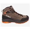 Cmp Vertyx Mid Trekking Shoes Wp Fango/Ruggine Uomo