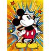 Ravensburger, Puzzle 1000 pezzi, Retro Mickey, Dimensione puzzle 70x50 cm, Puzzle per Adulti, Foto e Paesaggi, Relax, Puzzle classici