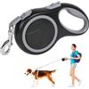 Aomig Guinzaglio retrattile Aomig per cani, 8 m/50 kg, resistente, estensibile, robusto, autobloccante, con sistema di pausa rapida