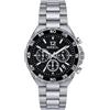Breil Orologio TW1947 UOMO HIGHWAY quadrante MONO-COLORE NERO movimento CRONOGRAFO QUARZO e BRACCIALE ACCIAIO ARGENTO