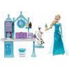 Mattel Disney Frozen - Carretto dei Gelati di Elsa e Olaf playset, pasta modellabile in 2 colori, oltre 10 pezzi gioco, ispirato ai film Disney Frozen, Giocattolo per Bambini 3+ Anni, HMJ48