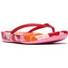 Fitflop Iqushion Flowerz Ergonomic Flip-Flops, Infradito Donna, Redberry, 37 EU