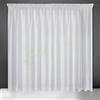 Eurofirany Gardine mit Kräuselband Rebecca, Weiß, 350x250 Tenda, Tessuto, Bianco, 0.02 x 350 x 250 cm