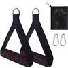 SMYJDMM Impugnatura con una sola mano, 2 maniglie per bande di fitness, manico con una sola mano, per fasce di resistenza, fasce elastiche per tricipiti, per allenamento a casa, palestra, fitness, allenamento