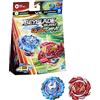 Beyblade 2 trottole Beyblade Burst Quad Drive - Gilded Nemesis VS Salvage Vatryek Rashad [Hasbro]