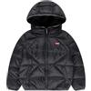 Levi's Lvb Piumino Foderato Sherpa Jkt Giacca, Nero, 16 Anni Bambini e Ragazzi