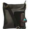 mywalit Medium Cross Body Bag, Borsa con Manico Lungo Unisex-Adulto, Pace Nero, Taglia Unica