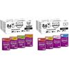 Whiskas Selezione Gustosa in Salsa Junior 2-12 mesi, Cibo Umido per Gatti, Pacco Formato Scorta & Selezione Assortita in Gelatina 1+, Cibo Umido per Gatti, Pacco Formato Scorta