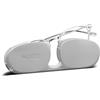 NOOZ Optics - Occhiali da lettura - Essential Alba - Forma Ovale - Montatura ultraleggera in nylon - Custodia ultra compatta per l'uso quotidiano - per uomo e donna
