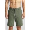 Intimissimi Pantaloni Corti In Lino E Cotone Verde