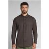 Intimissimi Camicia In Lino E Cotone Marrone