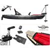 BIG MAMA KAYAK A PEDALI TRIKEN 330 con Pulpito Inox + Piastra sgancio rapido + motore HASWING Cayman 55lb funzione ancora e GPS per MARE e LAGO