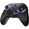 Machenike G3V2 Controller Bluetooth per PC/Switch/iOS/Android - Joystick ad effetto Hall, Illuminazione RGB, Pulsanti rimappabili, Batteria da 1000mAh - Latenza ultra-bassa & Polling di 1000Hz Respuesta, Nero