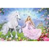 Schmidt Spiele Principessa degli unicorni, Puzzle, 100 Pezzi, Colore Multicolore, 55565