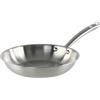 KAMBERG - Padella Ø30 cm in acciaio inossidabile 18/10 Triply - Senza PFAS - Tutti i fornelli inclusi induzione e forno - 0008273, grigio