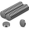 Wukong 30 pezzi Magnete Potente, 18×5mm Calamite Lavagna Magnetica, Calamite Frigorifero Calamite Lavagna per Ufficio, Bacheca e Scuola