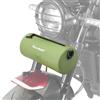 WILD HEART Borsa da Manubrio per Moto Borsa Piccola per Moto Borsa Laterale impermeabile con Tracolla Compatibile con Mini Bike Travel UTV (verde oliva)