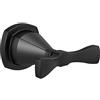 Delta Faucet 77638-BL Stryke - Gancio doppio per asciugamani, piatto, colore: Nero