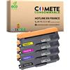 COMETE CONSOMMABLE COMETE - TN320 - 4 Cartucce Toner Compatibili con Brother TN-320, per Brother DCP9055CDN DCP9270CDN HL4140CN HL4150CDN HL4570CDW HL4570CDWT (1 nero e 3 colori)