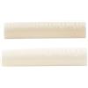 Musiclily Basic Capotasto Chitarra in Osso Fondo Piatto 49x6x9,2mm 2 Pezzi
