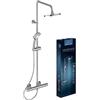 Ideal Standard - Ceratherm T25, Colonna doccia con miscelatore termostatico esterno, Cromato