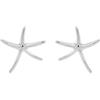 LUXENTER Pendientes acabados en rodio - Amiri