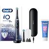 Oral-B Spazzolino Elettrico Ricaricabile iO 9N Bianco, 1 Spazzolino Elettrico, 2 Testine Di Ricambio, Custodia Da Viaggio con caricatore + Dentifricio Oral-B Pro-Expert, Pulizia Denti Efficace