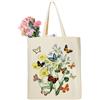 Ysound Tote Bag Tela, Borsa da donna originale in cotone 100%, 35 x 42 x 8 cm, regalo per donna, amica, madre, compleanno, festa della mamma